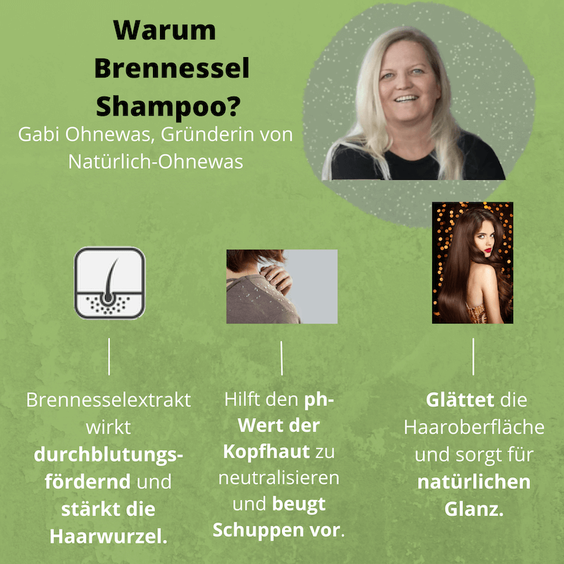 Brennessel – kräftigt die Haarwurzeln