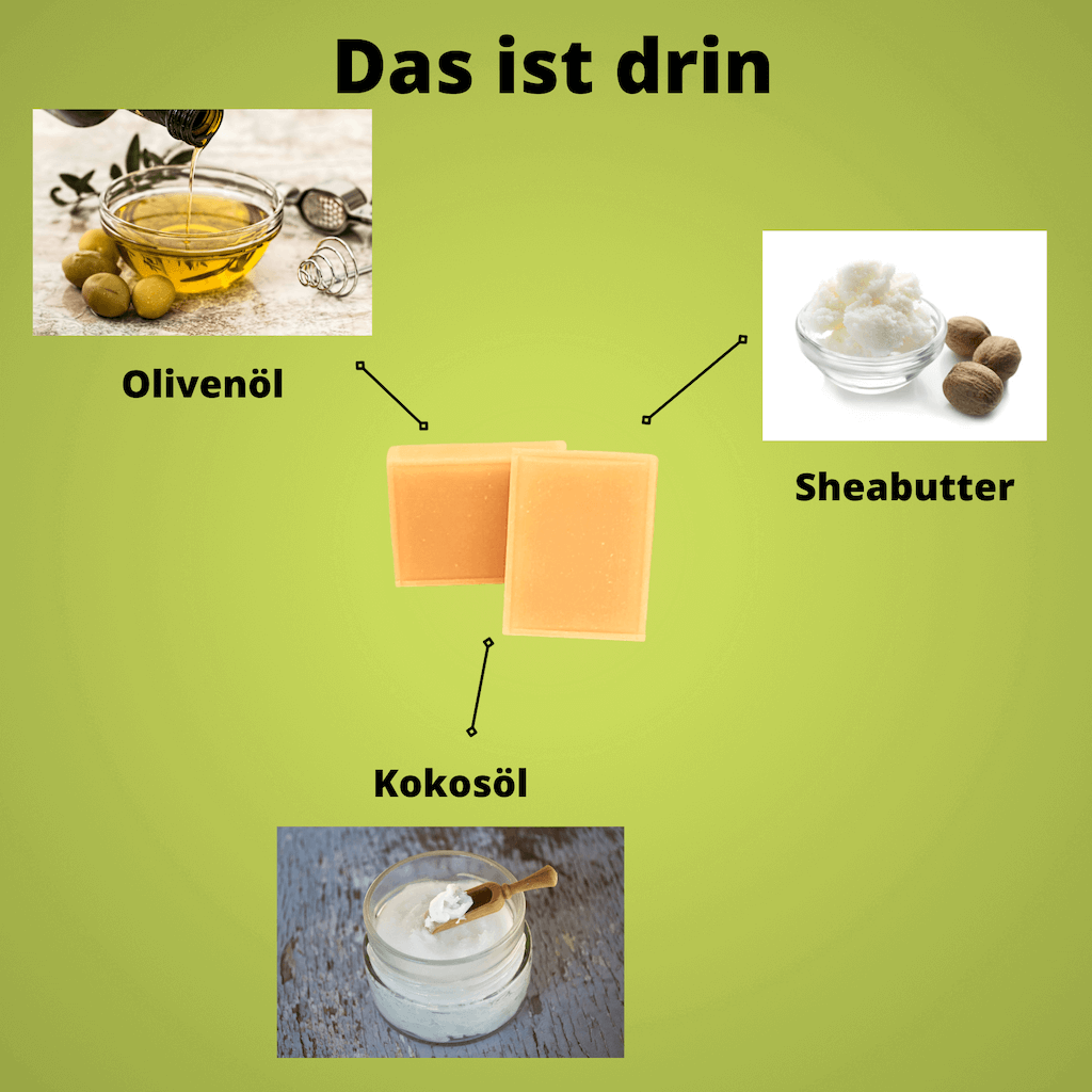 Naturseife Einfach-Ohnewas - mit pflegender Sheabutter
