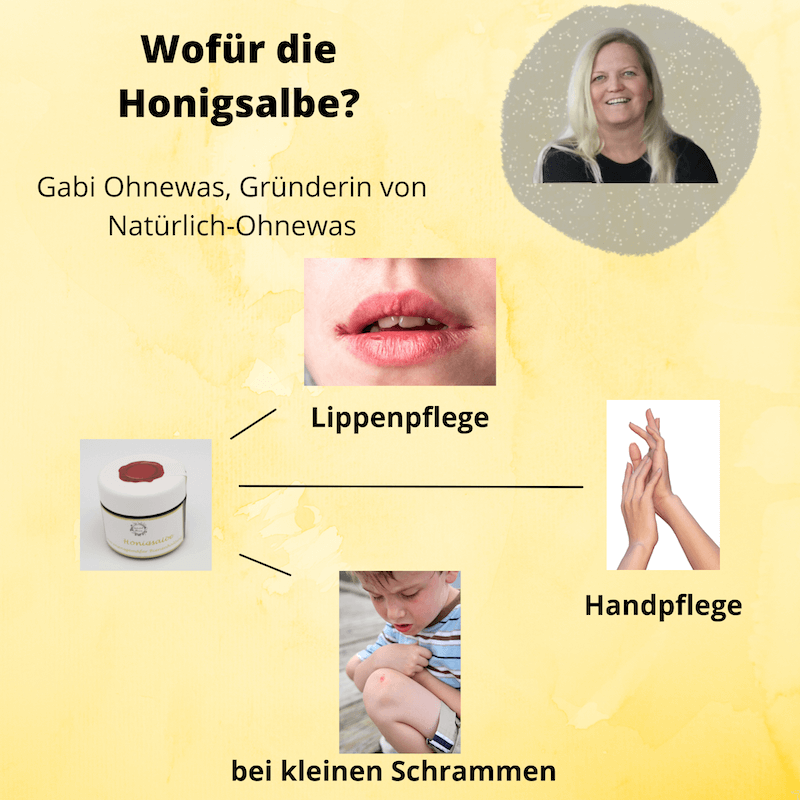 Honigsalbe - eine vielfältige Natursalbe