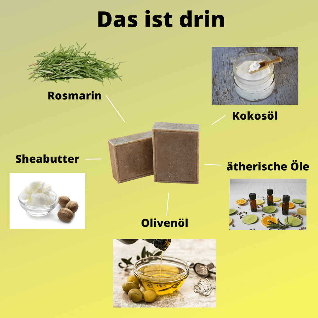 Naturseife Rosmarin - mit der Kraft der Natur
