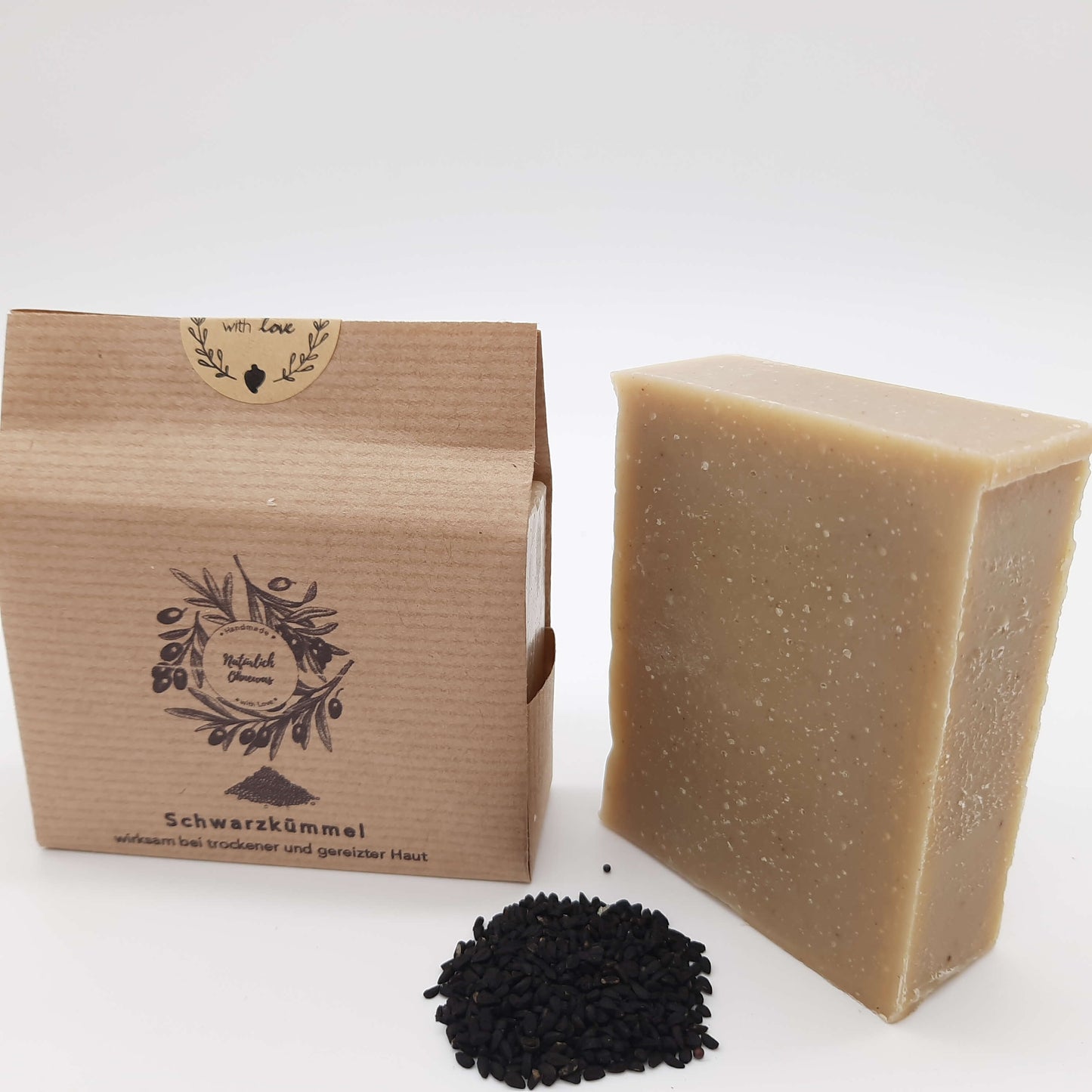 Naturseife Schwarzkümmel - gegen juckende Haut