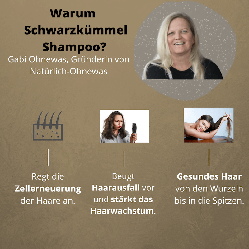 Schwarzkümmel - kräftigt Dein Haar und verleiht ihm Glanz