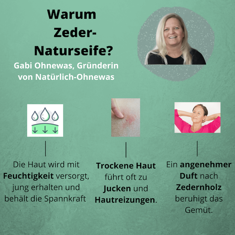Zeder Naturseife - Entspannung für Körper und Seele
